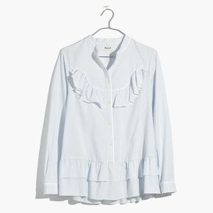Madewell x Karen Walker Anne Striped Shirt (Sz M)